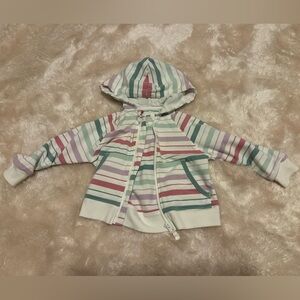 Little Sleepies Multicolor Striped Kids Jacket